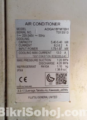 New condition General AC